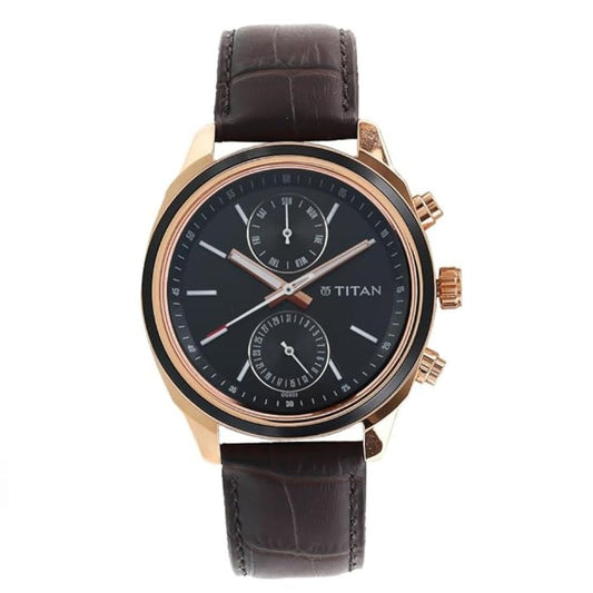 Titan Workwear Black Men's Watch 1733KL03