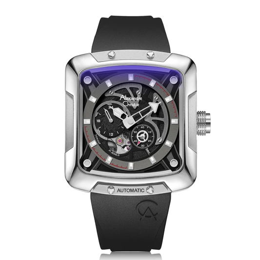 Alexandre Christie Classic Black Men's Automatic Watch 3030GARSSBA