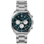 Timex Teal Dial Men's Analog Metal Strap Watch TWEG37402