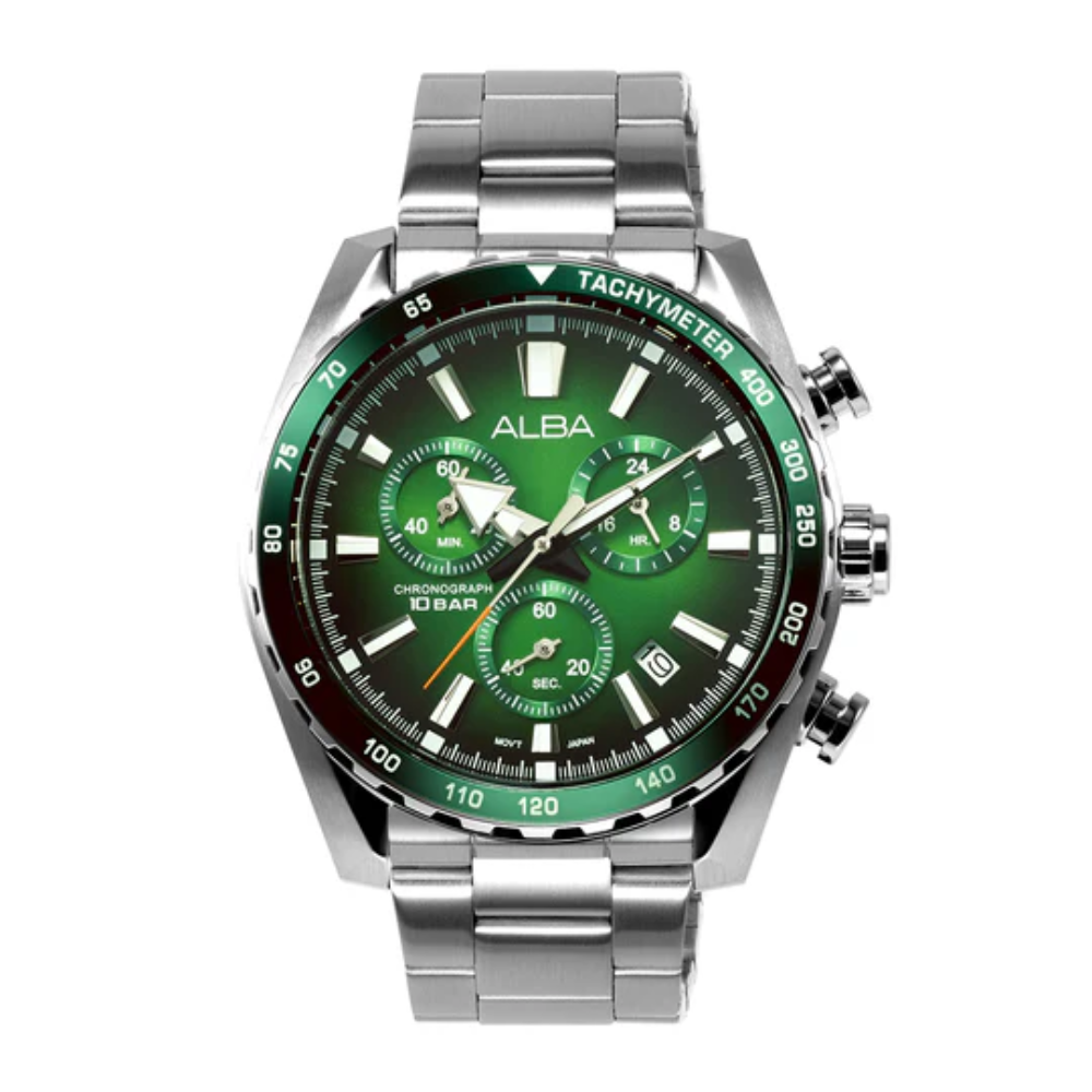 ALBA Green Dial Men's Watch AX7007X1