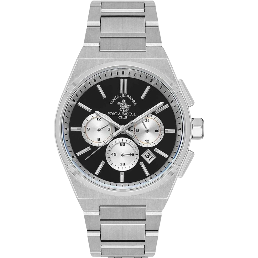 Santa Barbara Polo & Racquet Club Chronograph Black Dial Men's Watch SB.1.10533-2