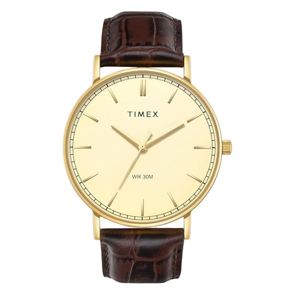 TIMEX Classics Champagne Men Watch TWTG12201