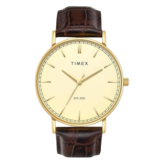 TIMEX Classics Champagne Men Watch TWTG12201