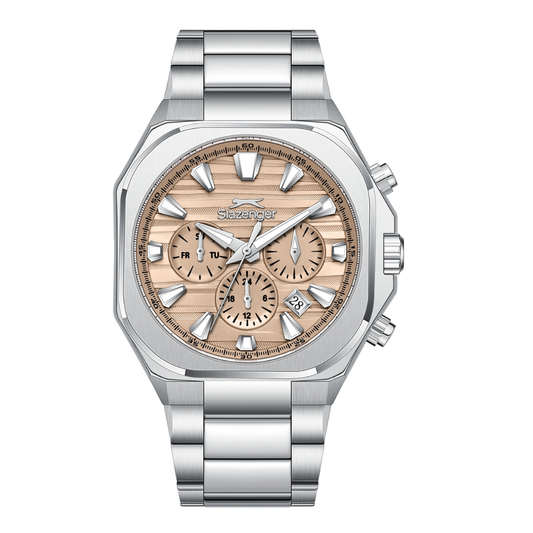Slazenger Rose Gold Round Dial Men's Watch SL.09.2634.2.370