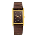 Titan Edge Monture Gold Men's Watch 1043YL10