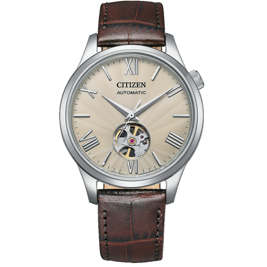 Citizen Mechanical White Dial Men's Automatic Watch NH9130-17A