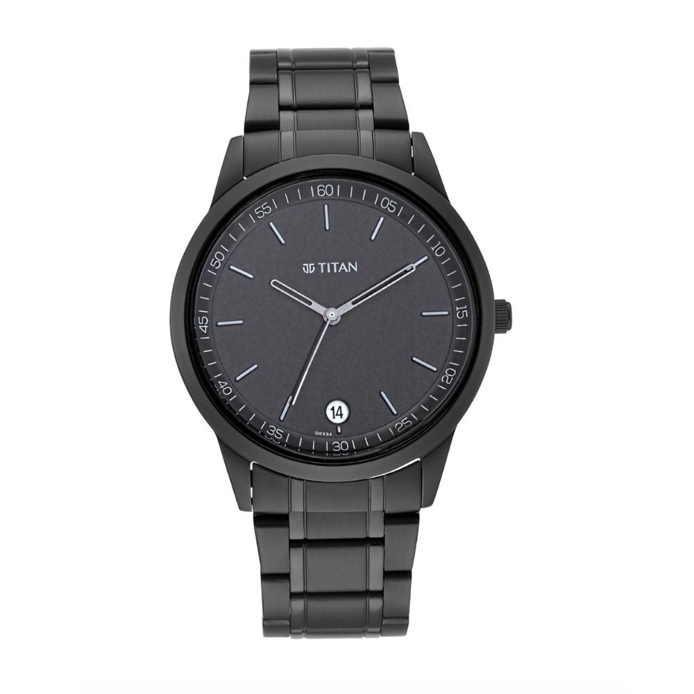 Titan Minimalist Black Men's Watch 1806NM01