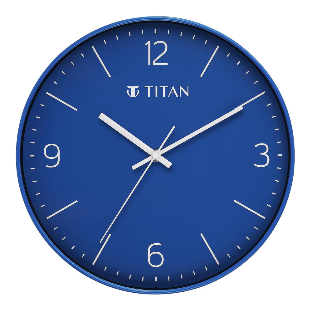 Titan Essence Classic Blue Dial Wall Clock W0094PA03