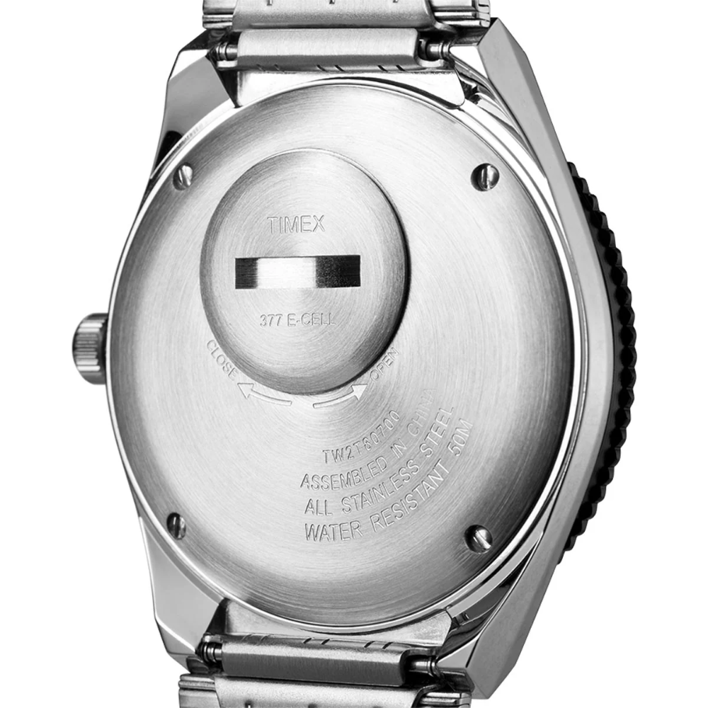 Q Timex Reissue Silver Men Watch TWEG26300