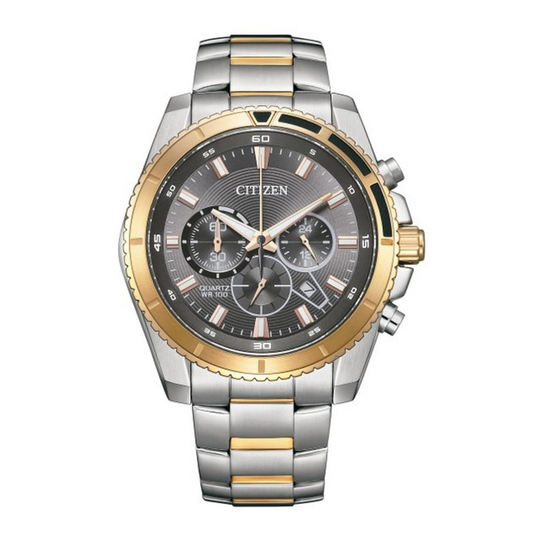 Citizen Stainless Steel Gray Dial Men's Watch AN8204-59H