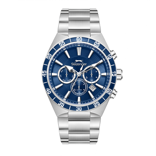 Slazenger Multifunction Navy Dial Men's Fashion Watch SL.09.2624.2.390