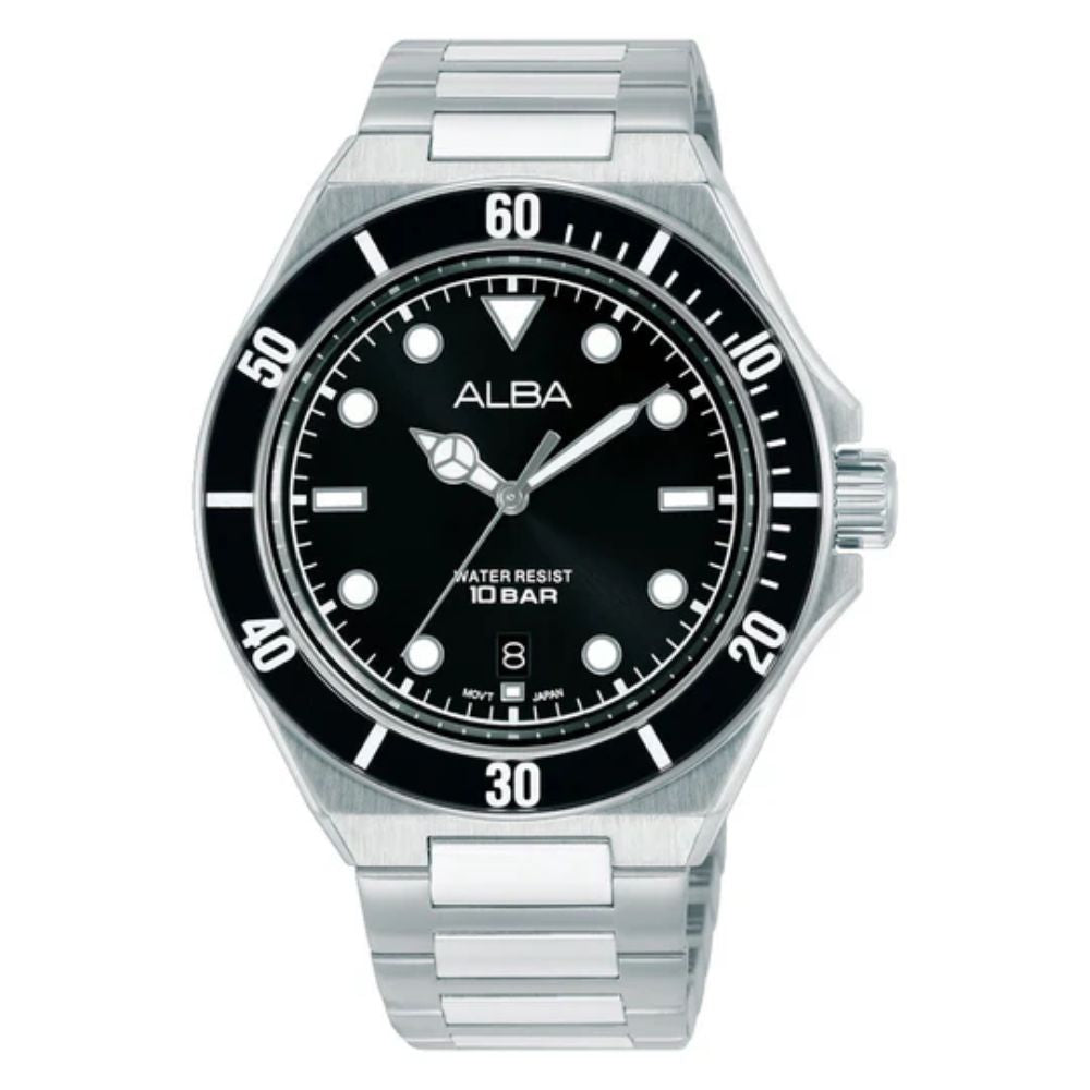 Alba Black Men Watch AS9W19X1