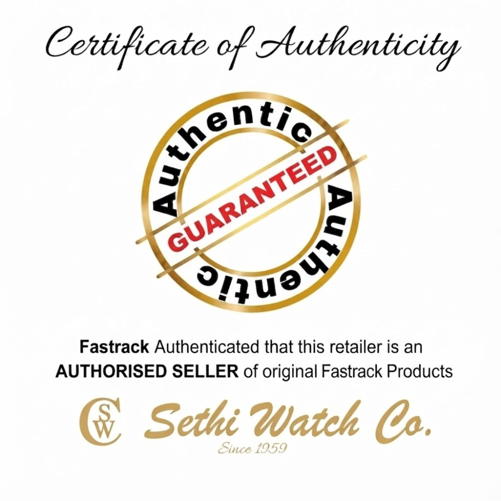 Fastrack Stunners X Dark Green Dial Men Watch 38161NL02