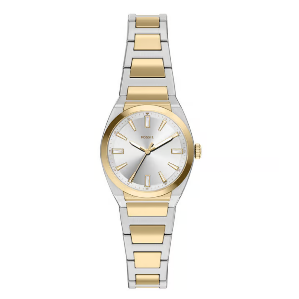 Fossil Everett Silver Dial Analog Women's Stainless Steel Watch ES5494