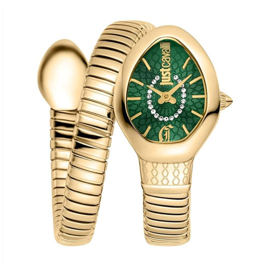 Just Cavalli Eclisse Green Dial Women's Watch JC1L371M0035