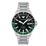 Emporio Armani World Explorer Men's Quartz Black Dial Analog Watch AR11589