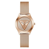 GUESS Glitz Plaque Rose Gold Women Watch GW0835L3