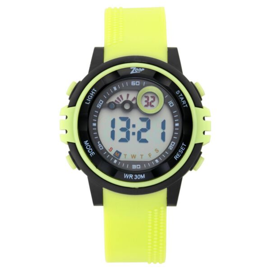 Zoop By Titan Digital Dial PU Strap Kids Watch NP26017PP05