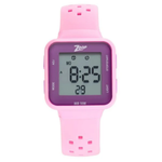 Zoop Digital Watch with Pink Dial & Pink Strap for Girls Kids NR16022PP02