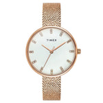 TIMEX White Dial Women Watch TWEL21502