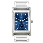 Timex Blue Rectangle Dial Men's Watch TW000L523