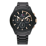 Tommy Hilfiger Multifunction Black Dial Men's Watch TH1791858