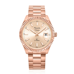 Alexandre Christie Classic Rose Gold Men's Watch 5007MDBRGRG