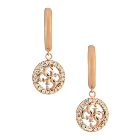 GUESS Life In 4G Gold-Plated Women's Earrings UBE02135RG