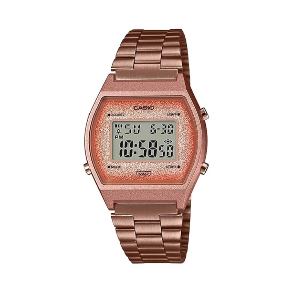 Casio Vintage Series Rose Gold Unisex Watch D187 B640WCG-5DF