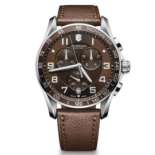 Victorinox Chrono Classic Brown Men's Watch 241653