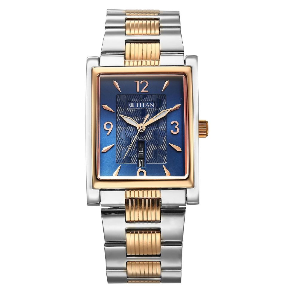 Titan Karishma Wedding Edit II Blue Men's Watch 90024KM01