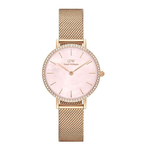 Daniel Wellington Petite Mother of Pearl Pink Women's Watch DW00100663K