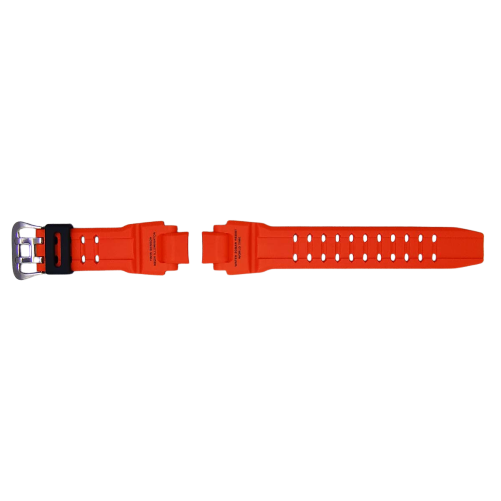 Casio Orange Resin Strap Men's Watch GA-1000-4A | 10448982