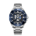 Alexandre Christie Chronograph Silver Men's Watch 6679MCBTUBU