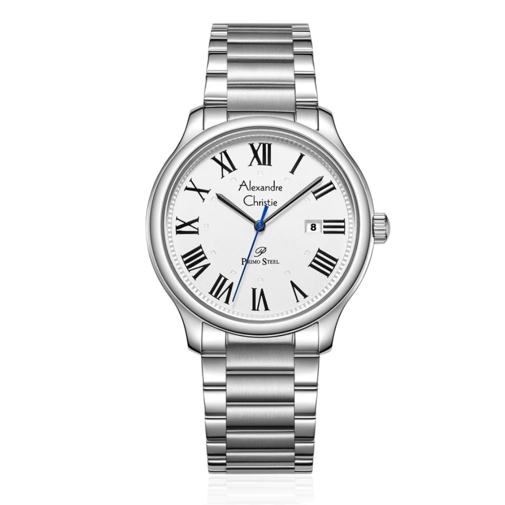 Alexandre Christie Classic White Men's Watch 1042MDFSSSL