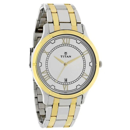 Titan Karishma Silver Men's Watch 1775BM01