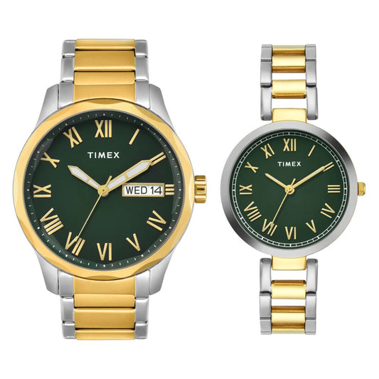 Timex Green Pair Watch TW00PR340