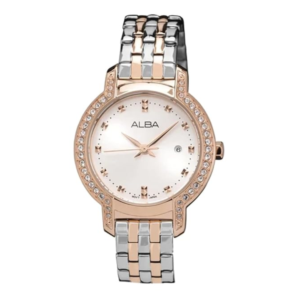 ALBA Fashion Silver White Dial Women's Watch AH7CM0X1