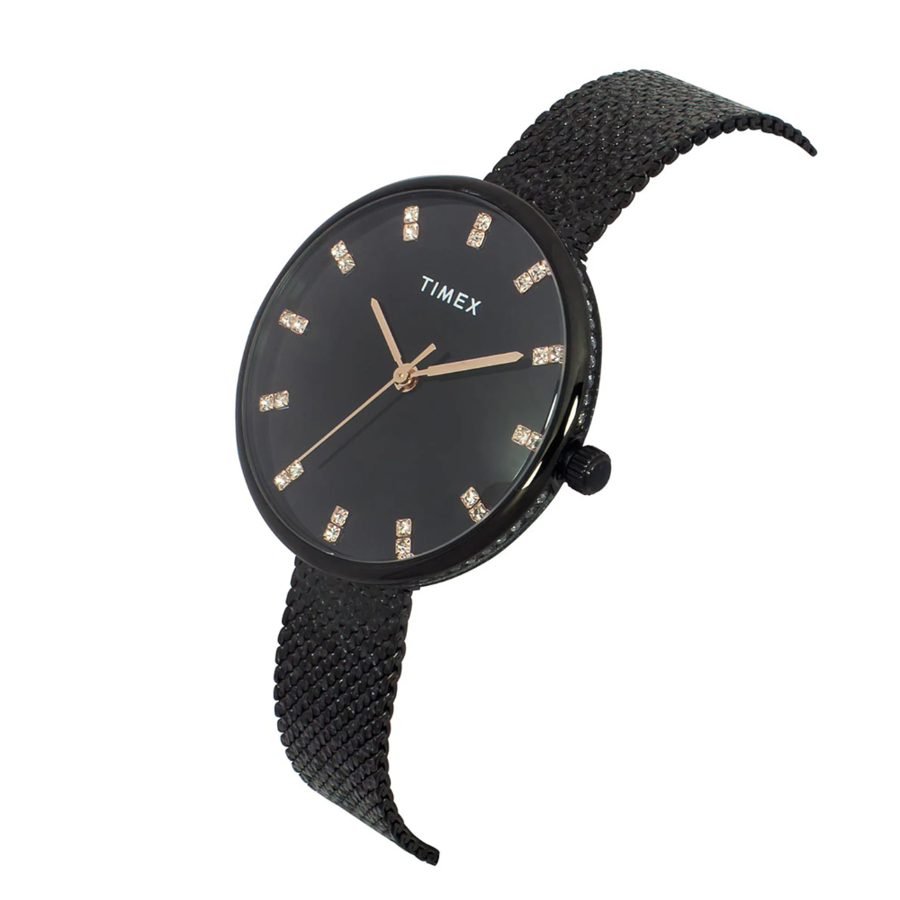 TIMEX Black Women Watch TWEL21503