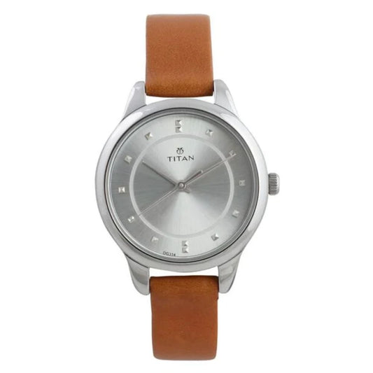 Titan Workwear Silver Women's Watch 2481SL06