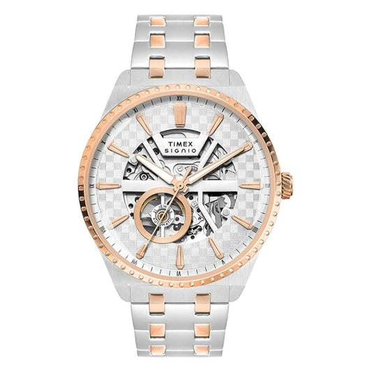 TIMEX Signio Silver Men Watch TWEG34000