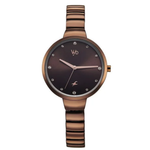 Fastrack Vyb Enigma Brown Dial Girls' Analog Watch FV60074QM01