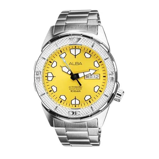 ALBA Yellow Dial Men's Watch AL4567X1