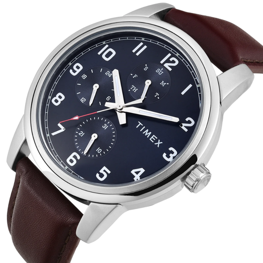 TIMEX Blue Dial Round Men's Watch TWEG18906