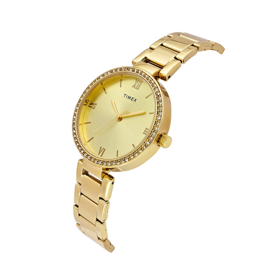 Timex Trendline Gold Dial Women's Watch TWEL18732