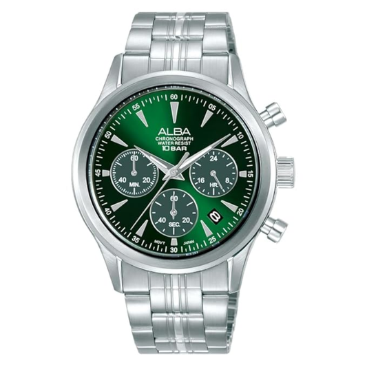 ALBA Prestige Green Men's Watch AT3K49X1