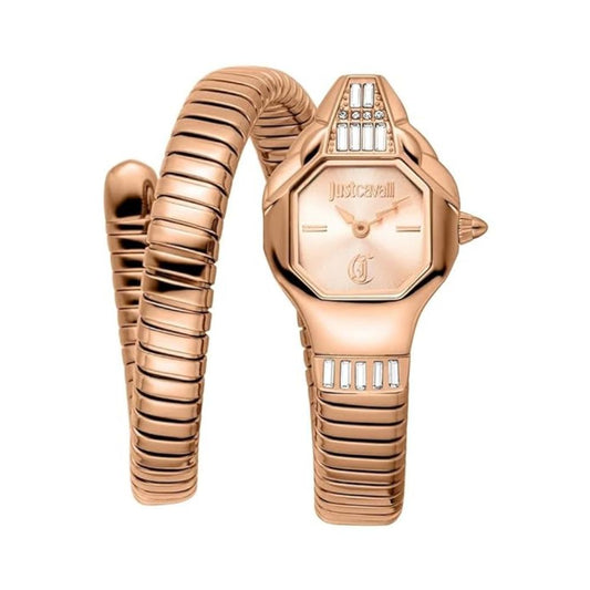 Just Cavalli Glam Snake Rose Gold Women's Watch JC1L326M0045