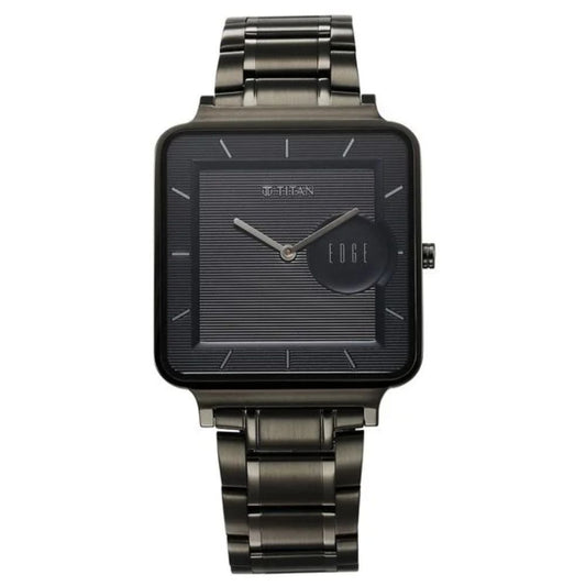 Titan Edge Quad Grey Men's Watch 10017QM01
