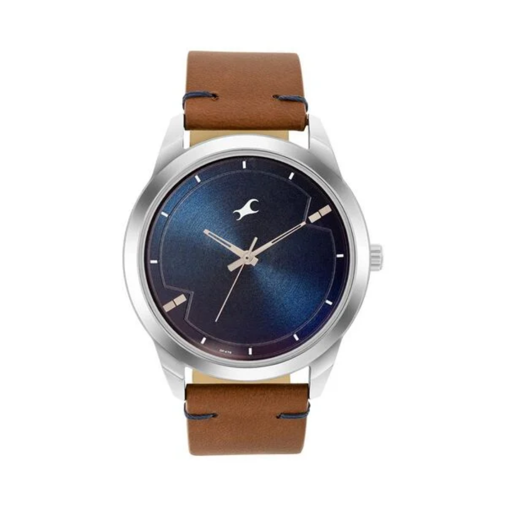 Fastrack Stunners Quartz Analog Blue Dial Watch for Guys 3308SL01
