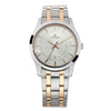 Titan Quartz Analog with Date Silver Dial Two Toned Silver & Rose Gold Men's Watch NT1823KM01